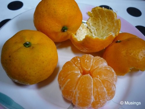 Easily peeled citrus!
