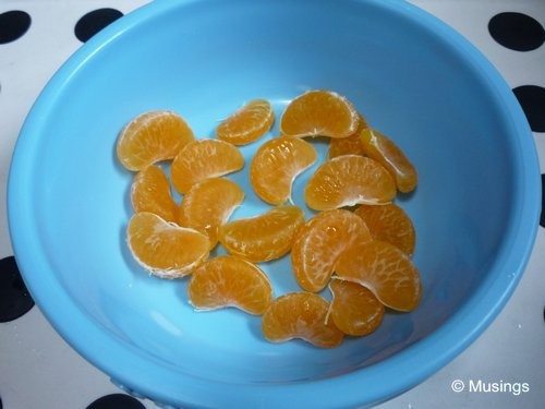 Tiny, cute wedges for toddlers to snack on