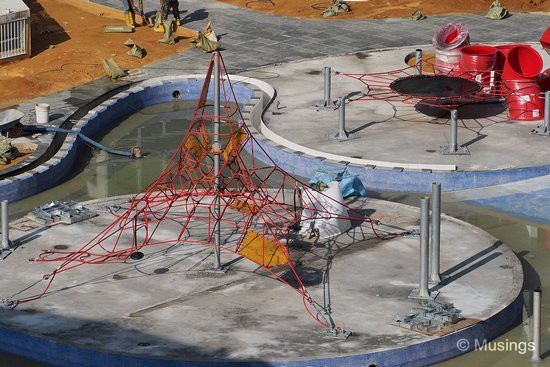 Water playground @ Fun World.