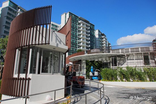 These are the normal wide-angle views of the front facade. 