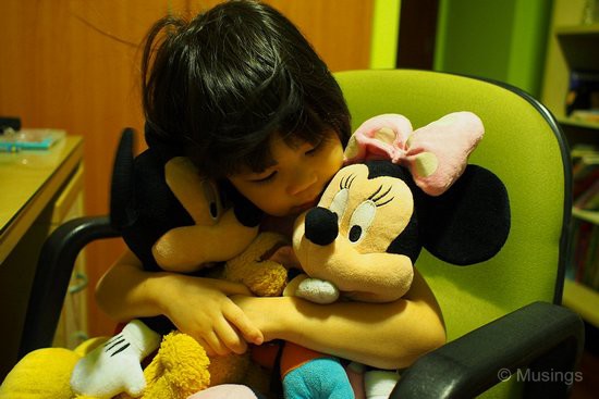 Mickey, Minnie, Pluto and Goofy will surely only add to a speedy recovery.