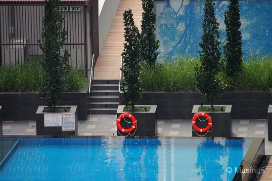 Life buoys have been placed at all three pools.