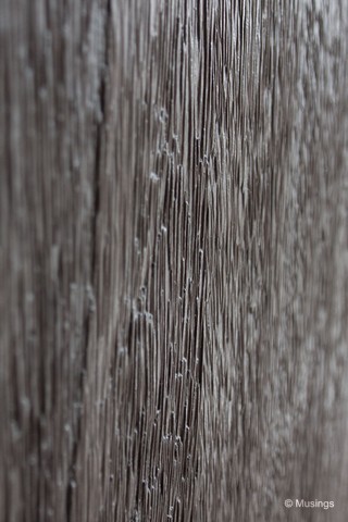 Pretty deep wood grooves for a laminate surface!