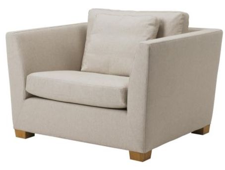 The Stockholm 1.5 Seater Gammelbo Beige color.