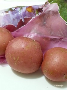 Creamy Australian red potatoes