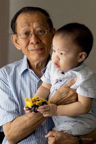 Dad with Peter. I haven't used the 45mm f1.8 lens a lot in the last few months, so the weekend wedding was one opportunity to get some shots in. 