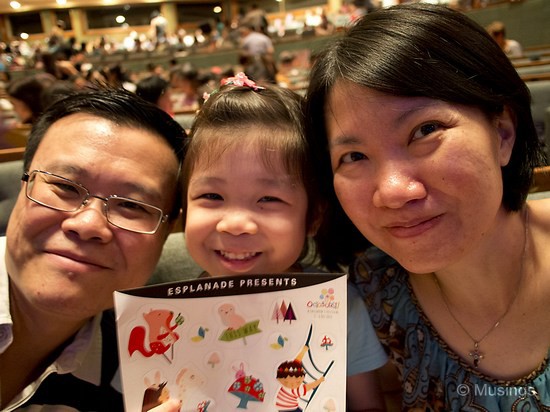 Family Selfie @ Esplanade!