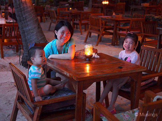 Beachside dinner @ 