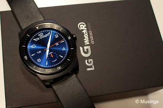 LG G Watch R - what a mouthful LOL.