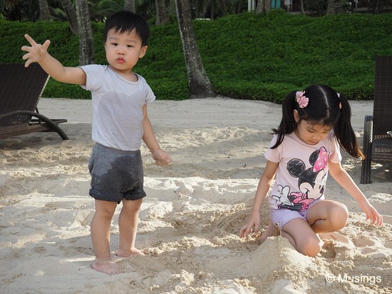 Kids on the beach.