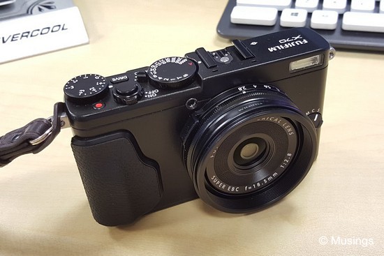 The Fujifilm X70!