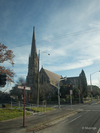 Small church in Ballarat. 