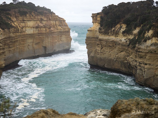 Loch Ard Gorge from the up-top view.