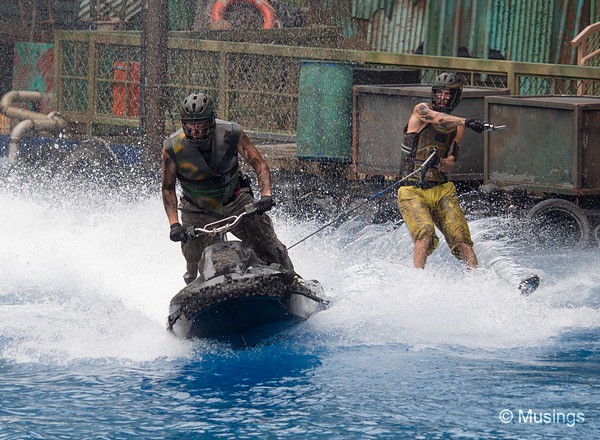 'Smokers' making their appearance on Jet Skis.