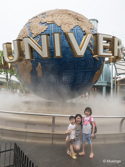 Universal Studios Singapore - we'll be back in a few years!