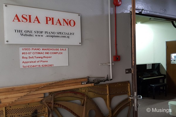 Asia Piano, opened on a public holiday.